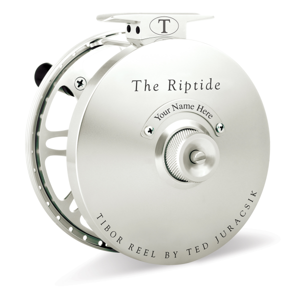 Tibor Riptide Frost Silver Fly Fishing Reel